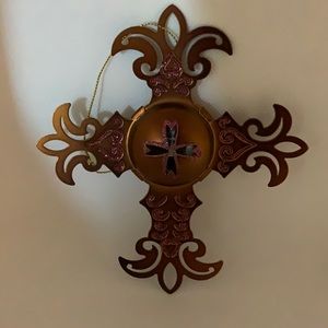 Copper colored cross